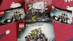 Lego Technic 2IN1 Bulldozer Moto, Ensemble complet, Lego, Utilisé, Enlèvement ou Envoi