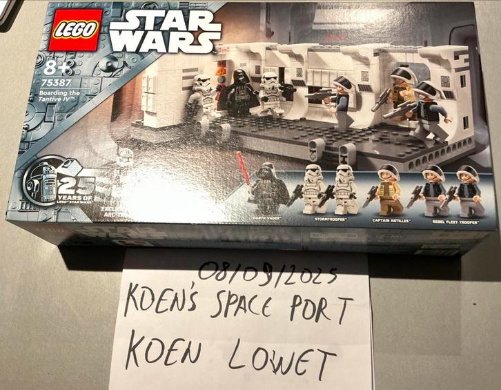 Lego Star Wars 75387 Aan boord van de Tantive IV, Kinderen en Baby's, Speelgoed | Duplo en Lego, Nieuw, Lego, Complete set, Ophalen of Verzenden