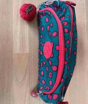 Plumier fille kipling roze et vert, Enlèvement, Comme neuf, Vert, Fille