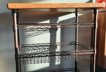 Keuken organiser op wielen disponible aux enchères