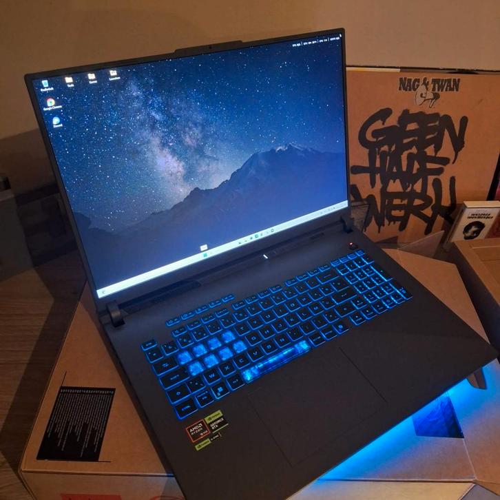 Asus ROG STRIX G18, Computers en Software, Windows Laptops, Nieuw, 17 inch of meer, SSD, 3 tot 4 Ghz, 32 GB, Azerty, Gaming, Ophalen