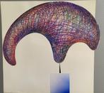 Jeanine Behaeghel - 2 collages van beeldhouwwerken, Ophalen of Verzenden