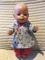 289. Babyborn: Nieuwe tuniek met hondjes met rode broek, Ophalen of Verzenden, Nieuw, Babypop