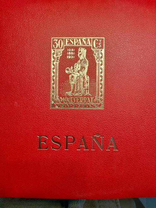 MOOIE POSTZEGELVERZAMELING SPANJE ongestempeld, Timbres & Monnaies, Timbres | Albums complets & Collections, Enlèvement