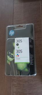 Cartouche d'encre authentique HP 305 tricolore et noire, paq, Informatique & Logiciels, Fournitures d'imprimante, Enlèvement, Comme neuf