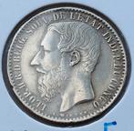 1 Franc 1896 Belgisch Congo / Zeldzaam !, Argent, Enlèvement ou Envoi, Monnaie en vrac, Argent