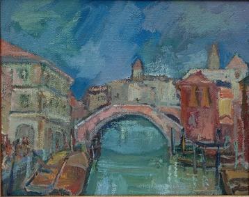 schilderij CARLO ROSSI (1921-2010) beschikbaar voor biedingen