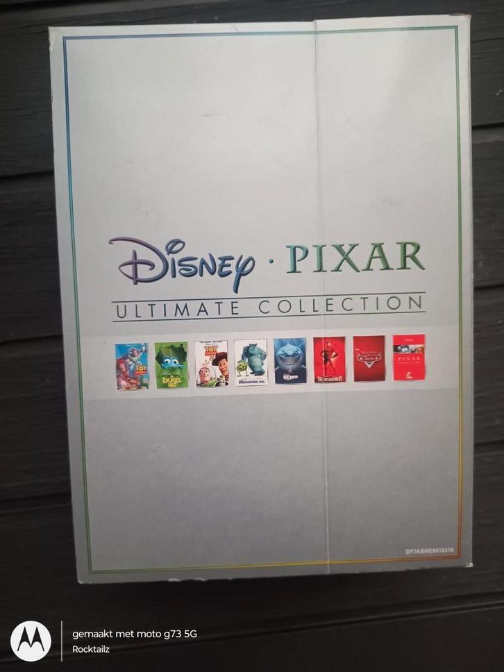 10 DVD Box PIXAR - Ultimate Collection, Cd's en Dvd's, Dvd's | Tekenfilms en Animatie, Gebruikt, Overige soorten, Overige typen
