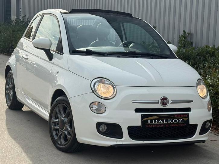 Fiat 500C•S Sport•2015•1ste eigenaar•Airco•Digital cockpit, Auto's, Fiat, Bedrijf, Te koop, 500C, ABS, Adaptieve lichten, Adaptive Cruise Control