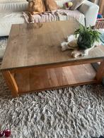 Salontafel teak 100x100, Huis en Inrichting, Ophalen of Verzenden, Zo goed als nieuw, Vierkant