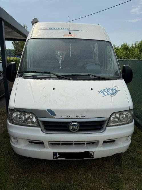 Fiat Adria Twin Campervan, Caravans en Kamperen, Mobilhomes, Particulier, Fiat, Diesel, Ophalen