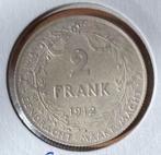 Rare 2 Francs 1912 VL TTB, Argent, Argent