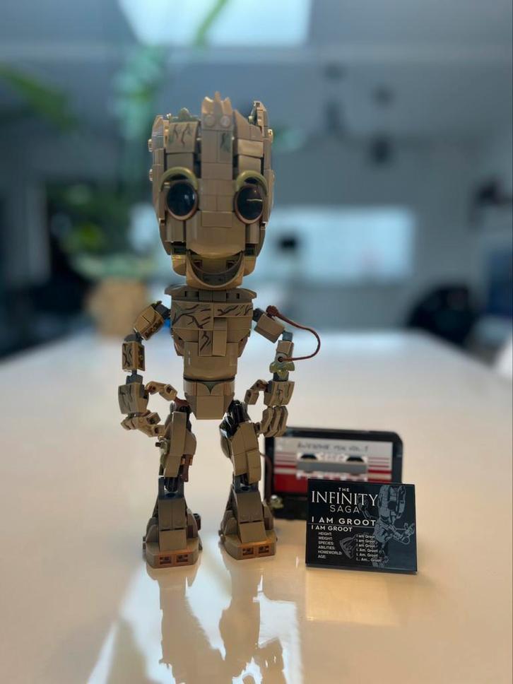 LEGO Marvel I Am Groot 76217, Kinderen en Baby's, Speelgoed | Duplo en Lego, Zo goed als nieuw, Lego, Complete set, Ophalen