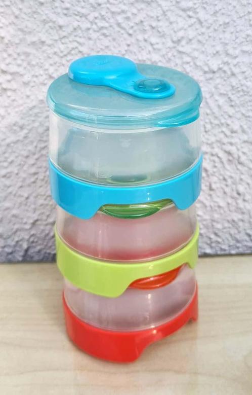 OXO doseerdoosjes vr melkpoeder - lees info aub, Kinderen en Baby's, Babyvoeding en Toebehoren, Zo goed als nieuw, Ophalen
