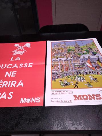 Affiche ducasse de Mons ( doudou)