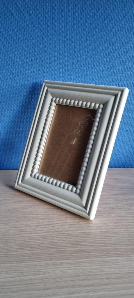 Fotolijstje wit (2x), Audio, Tv en Foto, Fotografie | Fotolijsten, Zo goed als nieuw, Ophalen of Verzenden