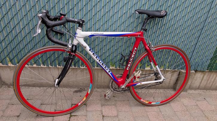 carbon koersfiets, Fietsen en Brommers, Fietsen | Racefietsen, Gebruikt, Carbon, Ophalen