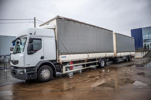 Lecitrailer BACHE+CHARIOT EMBARQUER/KOOIAAP (bj 2012), Auto's, Vrachtwagens, Bedrijf, Te koop, Aanhangers en Opleggers, Overige brandstoffen