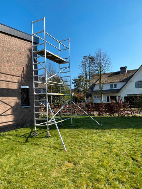 professionele ALU rolstelling te huur, Doe-het-zelf en Bouw, Steigers, Ophalen