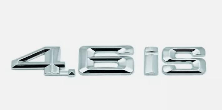 Embleem sierschrift spadbord 4,6 iS BMW X5 serie E53 5114705, Auto-onderdelen, Carrosserie, BMW, Nieuw, Ophalen of Verzenden