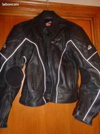 BLOUSON CUIR NOIR HEIN GERICKE POUR MOTARD, Ophalen