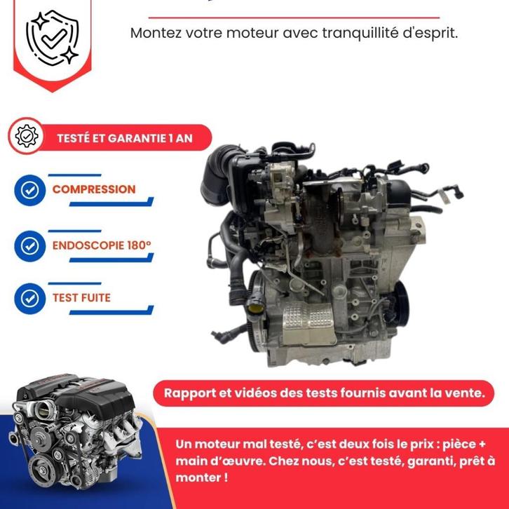 Complete motor VW golf 8 tiguan/seat leon 1.5 tsi 130 pk, Auto-onderdelen, Motor en Toebehoren, Seat, Nieuw, Ophalen of Verzenden