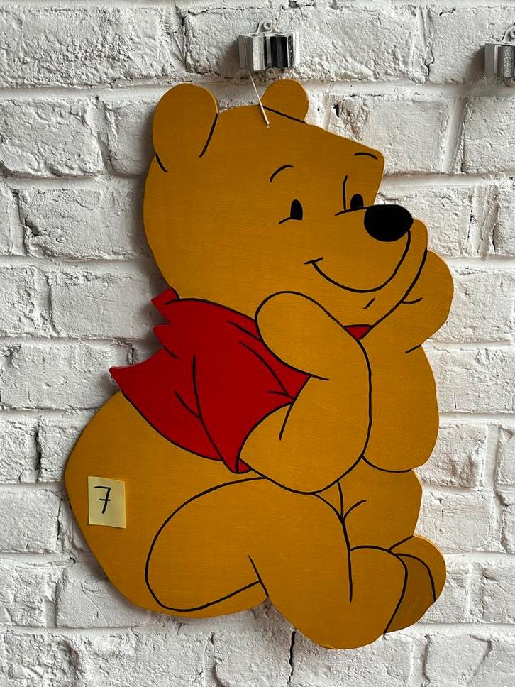 Winnie the Pooh in hout, Kinderen en Baby's, Kinderkamer | Inrichting en Decoratie, Nieuw, Ophalen