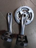 Shimano crank hybridefiets en pedalen, Gebruikt, Ophalen