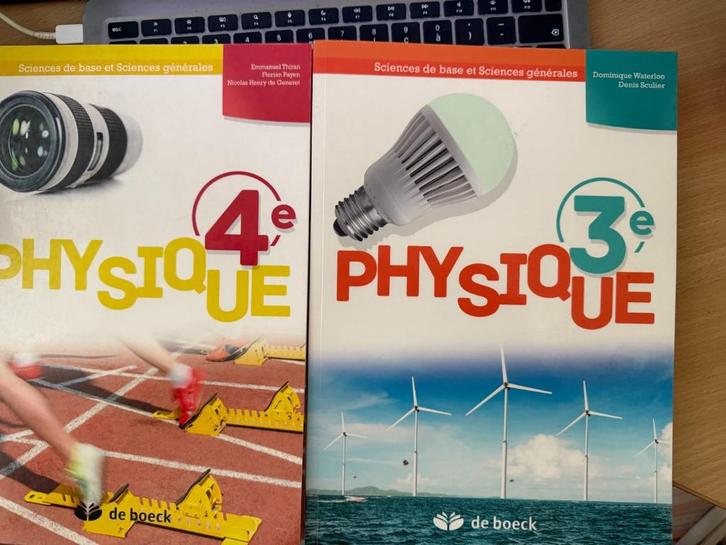 PHYSIQUE, classe de 3 e et de 4e, de boeck, Livres, Livres scolaires, Physique, Secondaire, Enlèvement