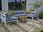 Nieuwe grote witte loungeset inclusief kussens, Ophalen, Nieuw, Loungeset