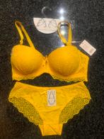 Lingeriesetje nieuw, Kleding | Dames, Ondergoed en Lingerie, Ophalen, Geel, BH