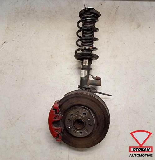 VW Golf 6 GTI Scirocco Veerpoot Links Voor 1T0412022DA 1T041, Auto-onderdelen, Ophanging en Onderstel, Volkswagen, Gebruikt