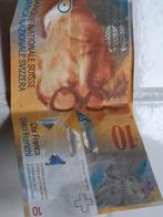 Zeldzaam Zwitsers bankbiljet 10 franken., Postzegels en Munten, Bankbiljetten | Europa | Eurobiljetten, Ophalen of Verzenden