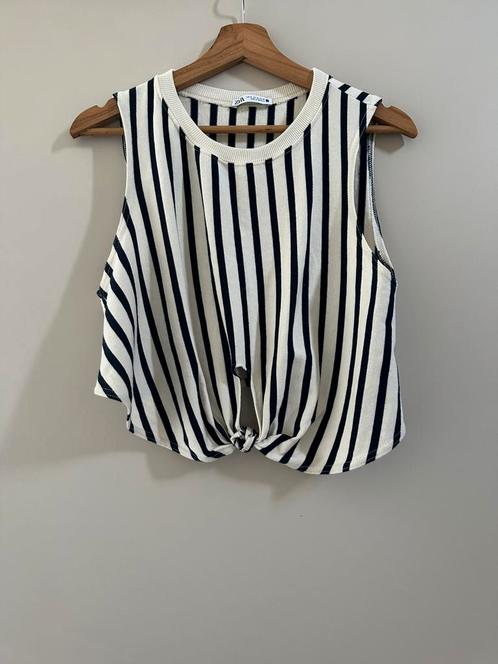 Streepje topje ZARA, Kleding | Dames, Topjes, Maat 38/40 (M), Ophalen of Verzenden
