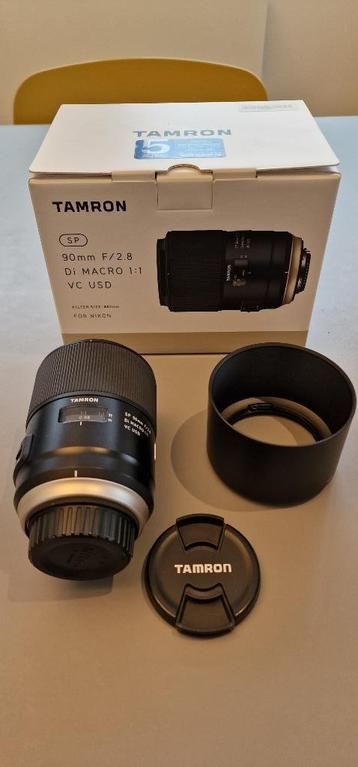 Tamron 24-70/2.8, 70-300/4-5.6 et 90 mm/2.8 macro G2 Nikon beschikbaar voor biedingen
