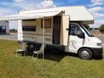 Fiat Ducato nostalgische kampeerwagen/camper/mobilhome, Caravans en Kamperen, Integraal, Diesel, Particulier, 6 tot 7 meter