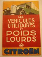Citroën VU/Poids Lourds 1933 fac simile 1993 Brochure Catalo, Boeken, Auto's | Folders en Tijdschriften, Verzenden, Zo goed als nieuw