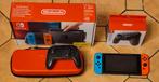 Nintendo Switch + pro controller + 64GB SD, Ophalen, Met games, Met 2 controllers, Zo goed als nieuw