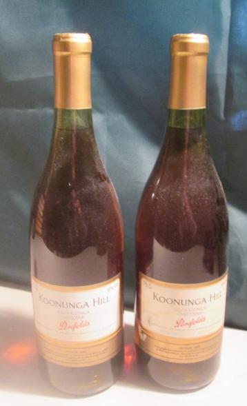 2x Koonunga Hill Chardonnay - Penfolds - 1992 beschikbaar voor biedingen