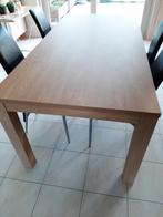 Livingtafel eikkleur 180 x 90 cm, Huis en Inrichting, Ophalen, Gebruikt