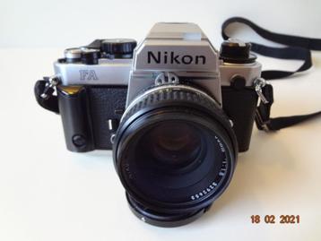 Nikon FA fotocamera analoog