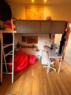 Hoogslaper met bureau ikea, Ophalen, Gebruikt, Hoogslaper