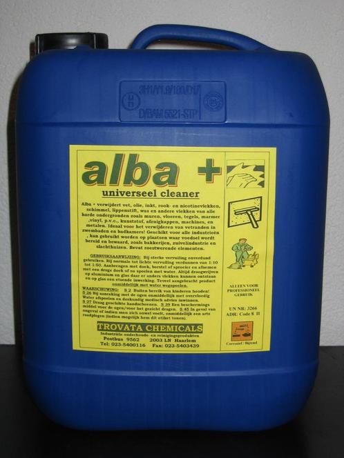 ALBA + UNIVERSELE KRACHTREINIGER STRONG, Tuin en Terras, Overige Tuin en Terras, Nieuw, Ophalen of Verzenden