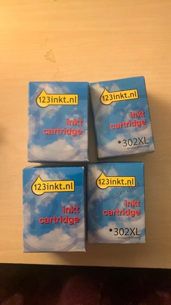 Inktpatronen HP302, Computers en Software, Printerbenodigdheden, Nieuw, Cartridge, Ophalen