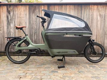 ::LOVENS:: Explorer Performance Line MOSS GREEN bakfiets beschikbaar voor biedingen