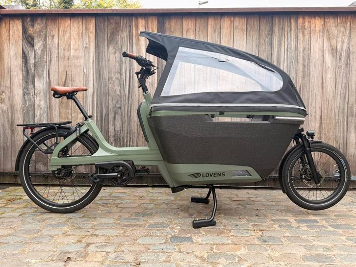 ::LOVENS:: Explorer Performance Line MOSS GREEN bakfiets, Fietsen en Brommers, Fietsen | Bakfietsen, Gebruikt, Overige merken