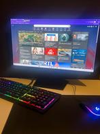 Setup complet prêt à jouer –PC +Écran +Clavier+Souris+Tapis, Games en Spelcomputers, Games | Pc, Ophalen of Verzenden, Zo goed als nieuw