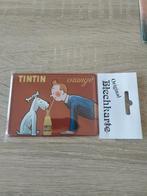 Tintin orange kuifje Hergé petite plaque métallique, Collections, Personnages de BD, Tintin, Enlèvement ou Envoi, Neuf