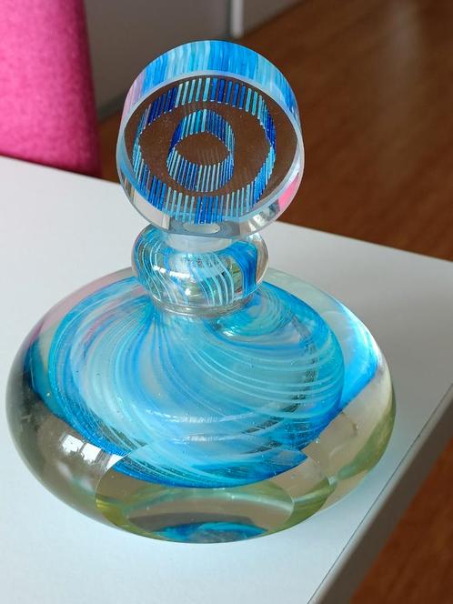 Flacon de parfum en Cristal Murano Glass Sommerso. Vers 1920, Antiquités & Art, Antiquités | Verre & Cristal