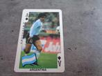 DANDY GUM CARTE À JOUER COUPE DU MONDE MARADONA DIEGO, Enlèvement ou Envoi, Autocollant